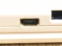 LG1299 Plz Read Item Condi Nintendo DS Lite Crystal White Console Japan
