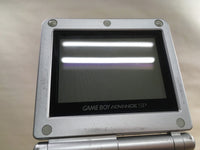 LG2648 No Battery GameBoy Advance SP Platinum Silver Game Boy Console Japan