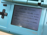 LG2554 Plz Read Item Condi Nintendo DS Turquoise Blue Console Japan
