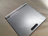 LG2648 No Battery GameBoy Advance SP Platinum Silver Game Boy Console Japan