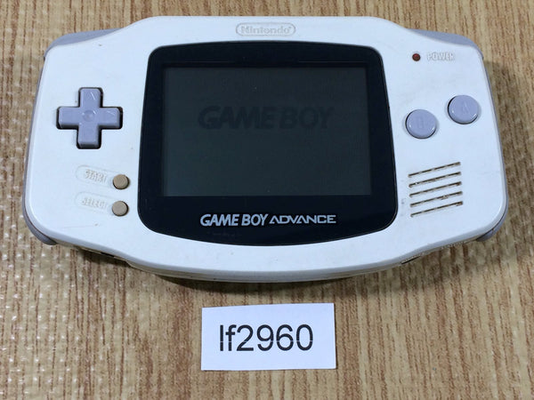 lf2960 Plz Read Item Condi GameBoy Advance White Game Boy Console Japan