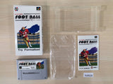 Ultimate Football Try Formation! BOXED SNES Super Famicom Japan - FC9928