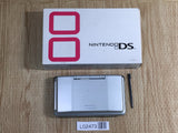LG2473 Nintendo DS Platinum Silver BOXED Console Japan
