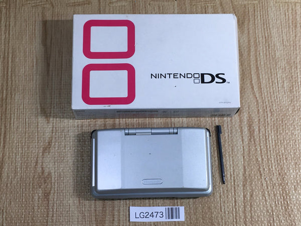 LG2473 Nintendo DS Platinum Silver BOXED Console Japan