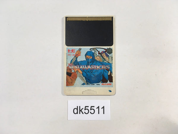 DK5511 Ninja Warriors PC Engine Japan