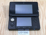 LG1300 Plz Read Item Condi Nintendo 3DS Cosmo Black Console Japan