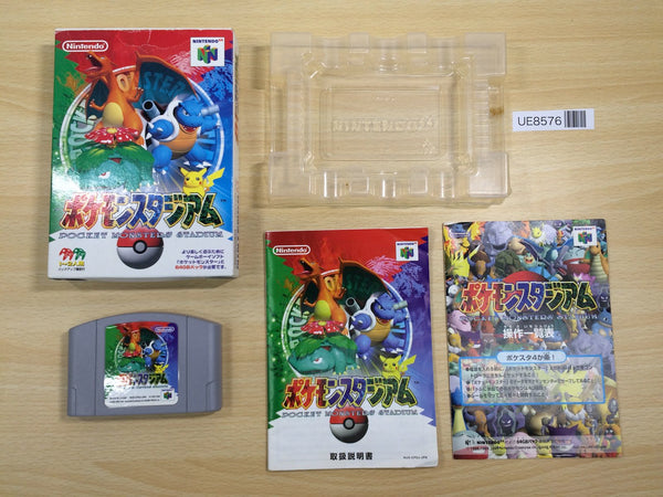 UE8576 Pokemon Stadium BOXED N64 Nintendo 64 Japan