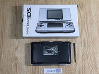 LG2473 Nintendo DS Platinum Silver BOXED Console Japan