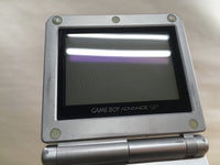 LG2649 Plz Read Item Condi GameBoy Advance SP Platinum Silver Console Japan