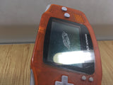 GameBoy Advance Clear Orange Black Console Japan - With Defects KH5881