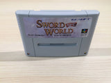 Sword World SFC BOXED SNES Super Famicom Japan - UE4756