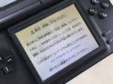 LG2555 Plz Read Item Condi Nintendo DS Lite Jet Black Console Japan