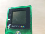 GameBoy Color Clear Green Game Boy Console Japan - Not Working LF2835