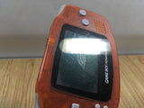 GameBoy Advance Clear Orange Black Console Japan - With Defects KH5881