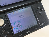LG1300 Plz Read Item Condi Nintendo 3DS Cosmo Black Console Japan