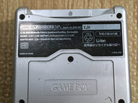 LG2649 Plz Read Item Condi GameBoy Advance SP Platinum Silver Console Japan