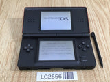 LG2556 Plz Read Item Condi Nintendo DS Lite Crimson Black Console Japan