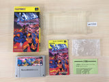 XMen Mutant Apocalypse X-Men X Men BOXED SNES Super Famicom Japan - UE1205