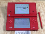 LG2185 With Defects - Nintendo DSi DS Red Console Japan
