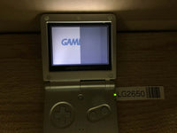 LG2650 Plz Read Item Condi GameBoy Advance SP Platinum Silver Console Japan