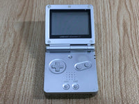 LG2650 Plz Read Item Condi GameBoy Advance SP Platinum Silver Console Japan