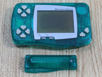 lf9291 Plz Read Item Condi Wonder Swan Skeleton Green Bandai Console Japan