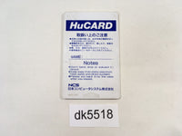 DK5518 Kaizo Chojin Shubibinman PC Engine Japan