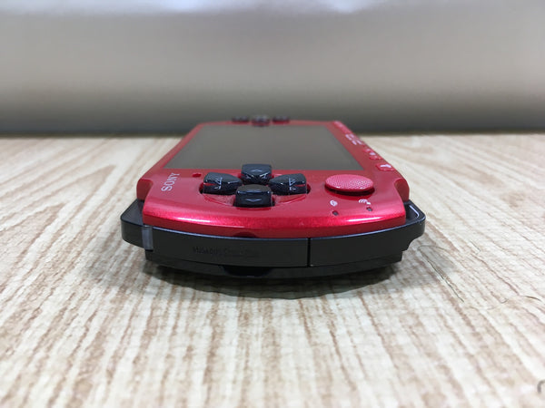 GD6946 With Defects - PSP-3000 RED & BLACK SONY PSP Console Japan