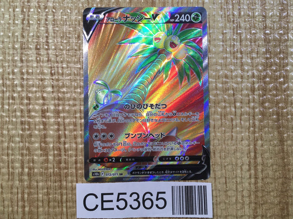 Alolan Exeggutor V SWSH225 Oversized Jumbo Large PROMO