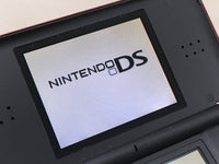 LG2556 Plz Read Item Condi Nintendo DS Lite Crimson Black Console Japan