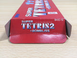 Super Tetris 2 + Bombliss BOXED SNES Super Famicom Japan - UE6190