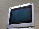 LG2650 Plz Read Item Condi GameBoy Advance SP Platinum Silver Console Japan