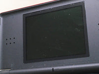 LG2556 Plz Read Item Condi Nintendo DS Lite Crimson Black Console Japan