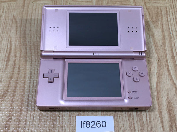 LF8260 Not Working - Nintendo DS Lite Metallic Rose Console Japan
