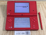 LG2186 Tested Working - No Battery Nintendo DSi DS Red Console Japan