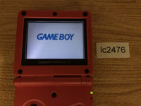 LC2476 No Battery GameBoy Advance SP Red Char Limited Game