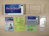 Psycho Dream BOXED SNES Super Famicom Japan - UE1951