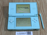 LG2557 Plz Read Item Condi Nintendo DS Lite Ice Blue Console Japan