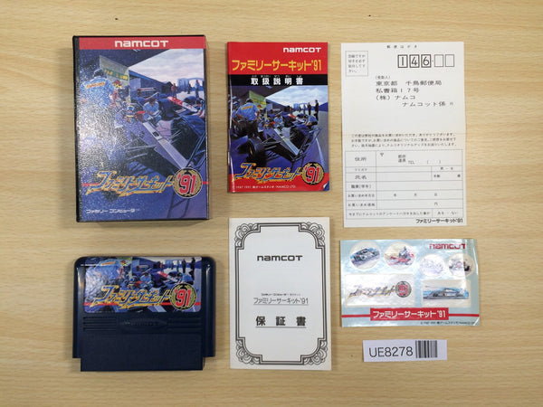 UE8278 Family Circuit '91 BOXED NES Famicom Japan