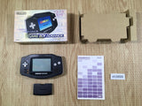 GameBoy Advance Black BOXED Game Boy Console Japan - Tested Working KH3899