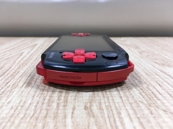GD6947 With Defects - PSP-3000 BLACK & RED SONY PSP Console Japan