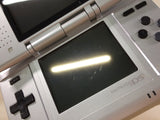 kh1406 Plz Read Item Condi Nintendo DS Platinum Silver Console Japan