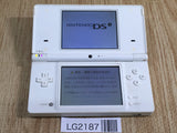 LG2187 With Defects - Nintendo DSi DS White Console Japan