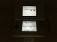 lf8796 Plz Read Item Condi Nintendo DS Platinum Silver Console Japan