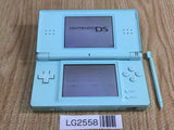 LG2558 Plz Read Item Condi Nintendo DS Lite Ice Blue Console Japan