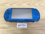 gd1751 Plz Read Item Condi PSP-3000 VIBRANT BLUE SONY PSP Console Japan