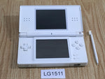 LG1511 Not Working - Nintendo DS Lite Crystal White Console Japan