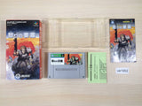 Fortified Zone Ikari no Yousai BOXED SNES Super Famicom Japan - UE1952