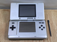lf8796 Plz Read Item Condi Nintendo DS Platinum Silver Console Japan