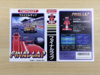 UE8279 Final Lap BOXED NES Famicom Japan